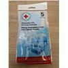 Image 2 : Canadian Red Cross Disposable 3-Ply Ear Loop Masks - Lot of 300  (4 Packs)| L6-2