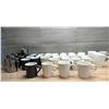 Image 1 : Assorted Mugs & Cream Pitchers - Lot of Approx. 40pcs| KF7/ftF