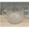 Image 3 : Clear Vintage Embossed Coffee Mugs - Lot of 30| AE7/FtB