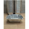 Image 2 : 1lb Oblong Take Out Foil Pans - Lot of Approx. 480| KF22/EC6