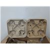 Image 2 : 4 Cup Carryout Trays - Lot of Approx. 360pcs| KF26/EC6