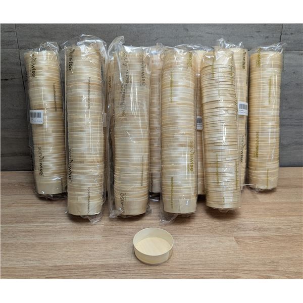 2oz Compostable Wood Ramekins - Lot of 700| KM1/FtB