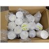 Image 4 : White Paper Bowls With Lids - Lot of Approx. 750pcs| CM1/MR3-2