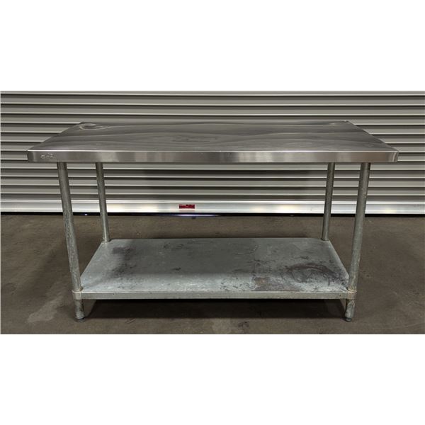 Efi 60" x 30" Stainless Steel Work Table| CR2/LBD