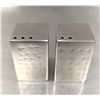 Image 3 : Steelite Salt and Pepper Rectangular Hammered - Lot of 12 set| MC-2