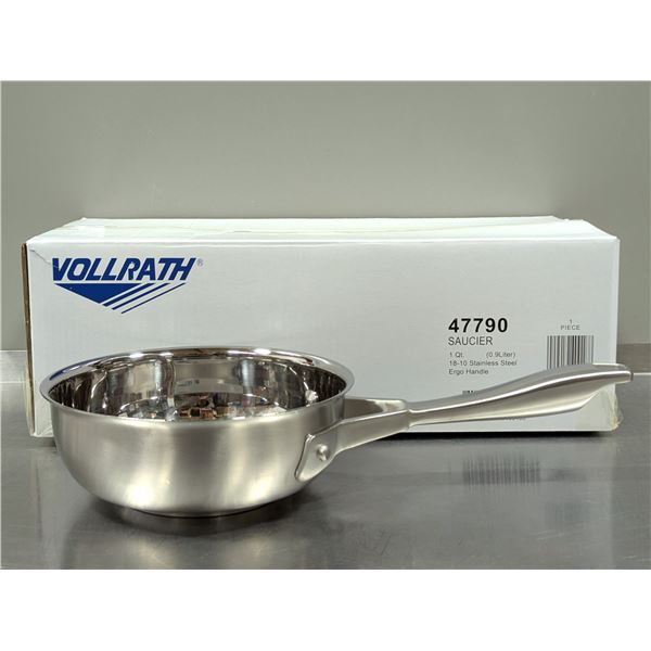 Vollrath Intrigue 1Qt Stenless Steel Saucier - Lot of 1| CC1
