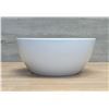 Image 3 : Elite 7-3/8" 1.25qt Melamine Olympus Round Bowl, M738R-W - Lot of 3| EC5-4