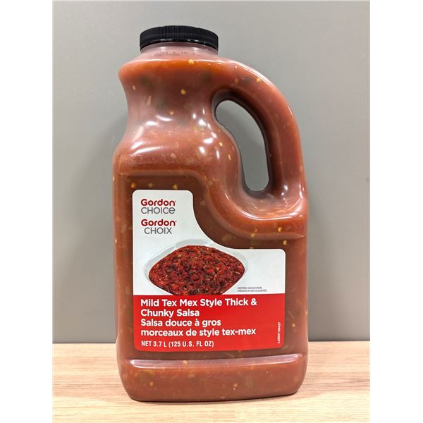 Gordon Choice Mild Tex Mex Style Thick & Chunky Salsa 3.7L | L4-3