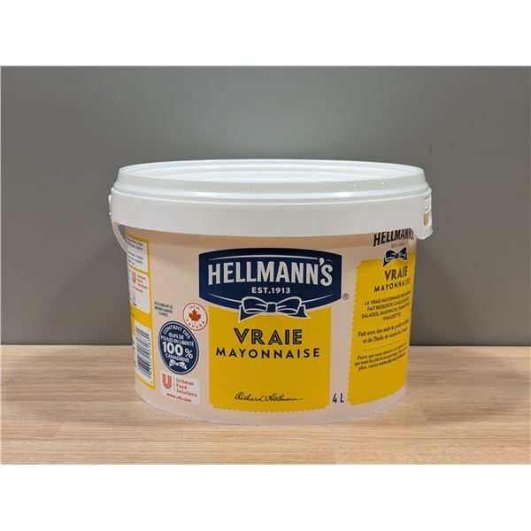 Hellmann's Mayonnaize 4L - Lot of 2| L2-3
