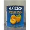 Image 1 : Success Apricot Halves In Pear Juice from Concentrate 2.84L - Lot of 5| Can-10