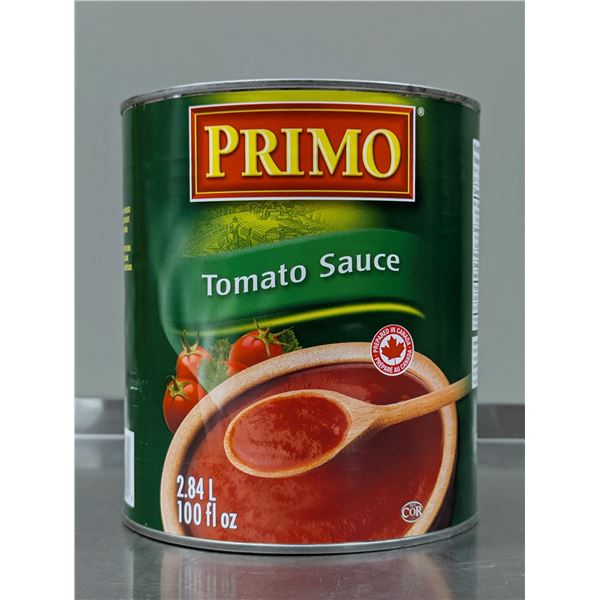 Primo Tomato Sauce 2.84L - Lot of 4| Can-12