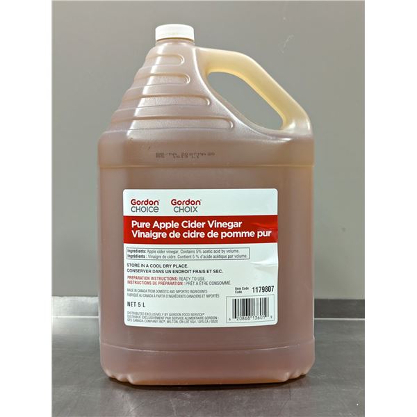 Gordon Choice Pure Apple Cider Vinegar 5L| L4-3
