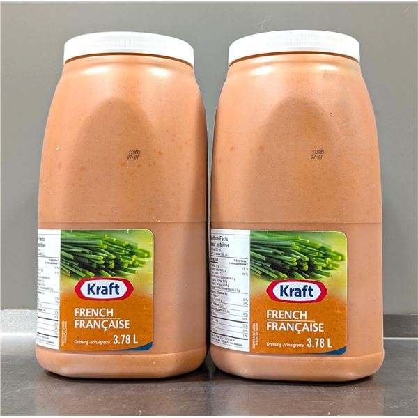 Kraft French Dressing 3.78L - Lot of 2| L4-3