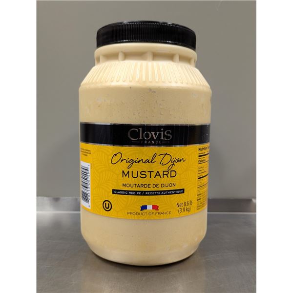Clovis Original Dijon Mustard 8.6Lbs | L3-3