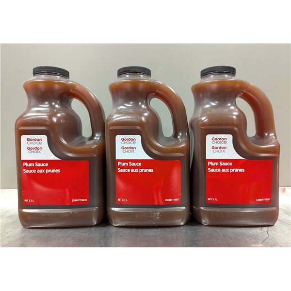 Gordon Choice Plum Sauce 3.7L - Lot of 3| L3-2