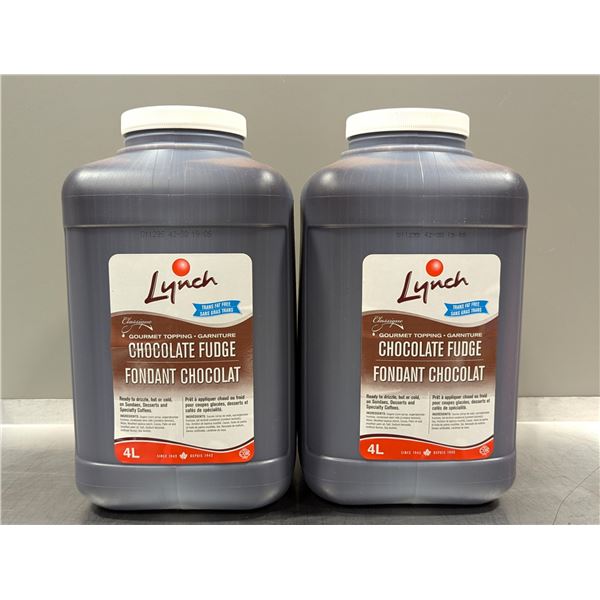 Lynch Chocolate Fudge 4L - Lot of 2| L3-2