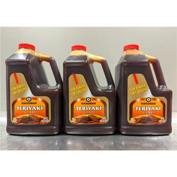 Kikkoman Teriyaki Glaze 5Lbs - Lot of 3| L3-3