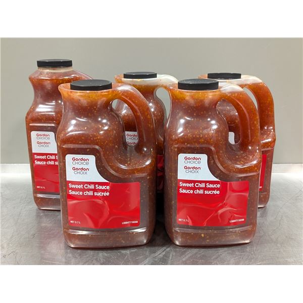 Gordon Choice Sweet Chili Sauce 3.7L - Lot of 5| L2-2