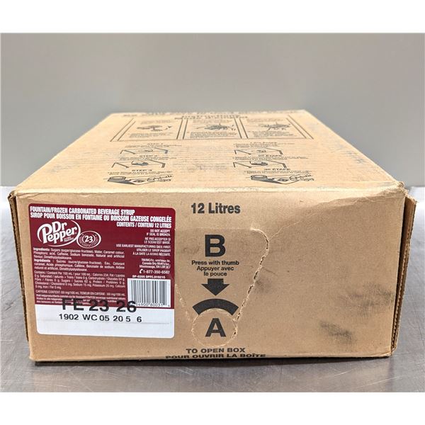 Dr Pepper  Fountain/Frozen Carbonated Beverage Syrup 12L| L3-1