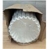 Image 2 : Gordon Choice 12 Cup Coffee Filters 9.75" x 4.25" - Lot of 1000 (1 Case )| EC7-4