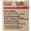 Image 4 : Gordon Choice Dinner Napkins, 632807, 375cnt - Lot of 8 ( 1 Case )| EC5-2