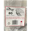 Image 4 : Polar Pak 3.5" Large Sand-Wedge Containers, 80pc/pk - Lot of 240pc ( 3pks )| CC1