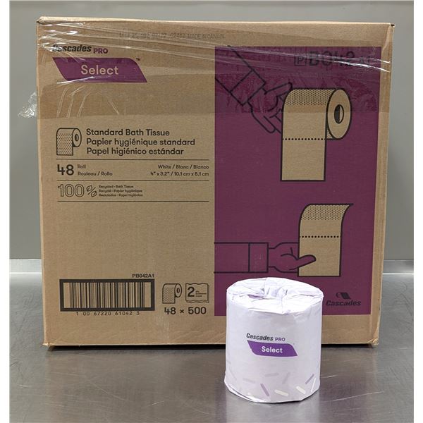 Cascades Pro Select Standard Bath Tissue - Lot of 48 ( 1 Case )| EC7-2