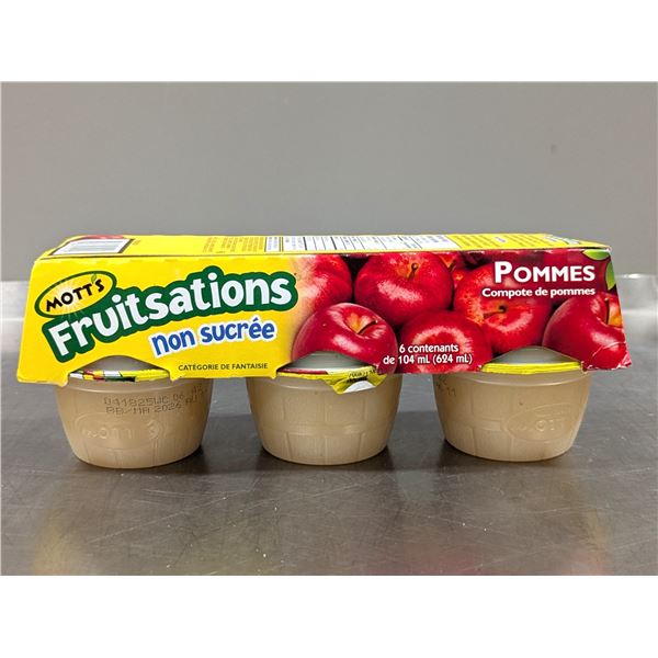 Mott's Fruitsations Unsweetened Apple, 104mL/cup - Lot of 66 cups| L2-2