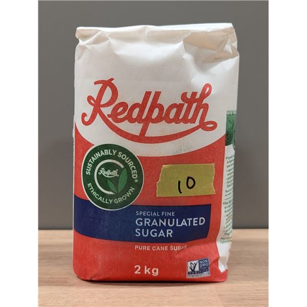 Redpath Special Fine Granulated Sugar 2Kg - Lot of 10| Cooler1