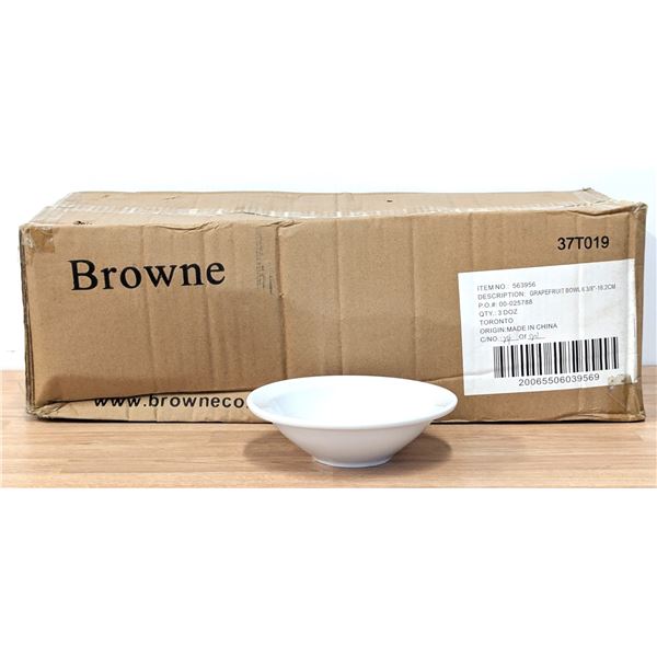 8" Grapefruit Bowls, Browne 563956 - Lot of 36 (1 Case)| MR1-1
