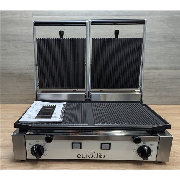 Eurodib PDR-E Double Panini Grill | 205/MR3-2