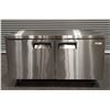 Image 1 : iBeeCool iBC-UF60 60" Double Door Undercounter Freezer | 201