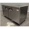Image 2 : iBeeCool iBC-UF60 60" Double Door Undercounter Freezer | 201