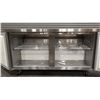 Image 5 : iBeeCool iBC-UF60 60" Double Door Undercounter Freezer | 201