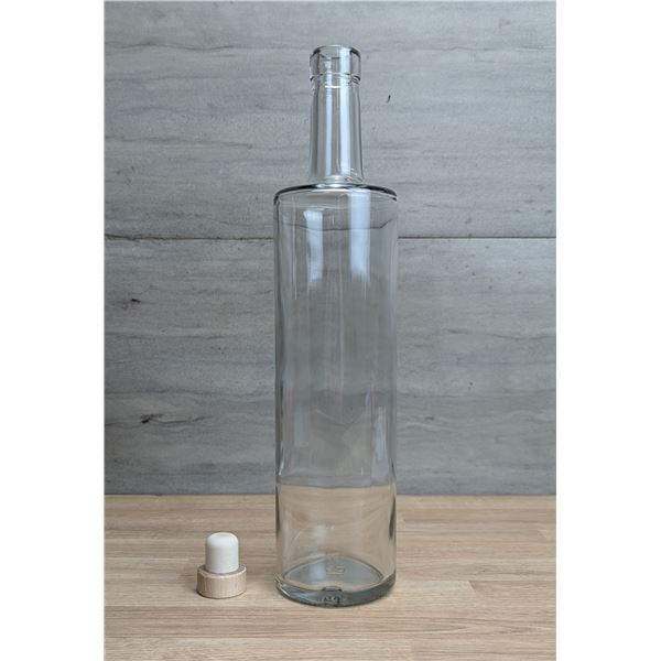 750ml Spirit Glass Bottles w/Corks - Lot of 720 | Bottle1/R9-3
