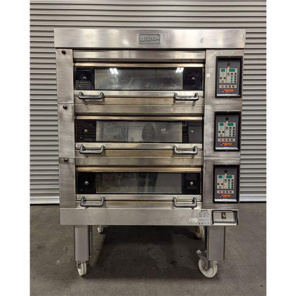 Doyon 2T3 Triple Deck Artisan Stone Electric Deck Oven | 103328/LBD