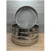Image 1 : 16" Fine Mesh Round Sifters - Lot of 4 | JB9