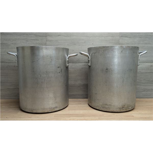 Johnson Rose 16qt Aluminum Stock Pots - Lot of 2 | JB11/MC2