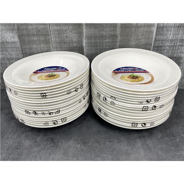 11" Zenix Intensity 18.5oz Pasta Bowls, Arcoroc G4399 - Lot of 36 | L11-2
