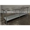 Image 2 : 96" x 30" Stainless Steel Work Table, Omcan 22077 | GY3-FL