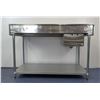 Image 5 : 60" x 30" Stainless Table with Left Sink, 6" Backsplash, Omcan 43241 | R7-3