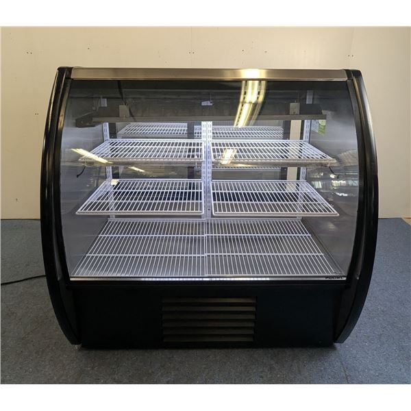 Fogel Mirage-4-DC-US 48" Curved Glass Refrigerated Display Case | 4998/R3