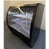 Image 2 : Fogel Mirage-4-DC-US 48" Curved Glass Refrigerated Display Case | 4998/R3