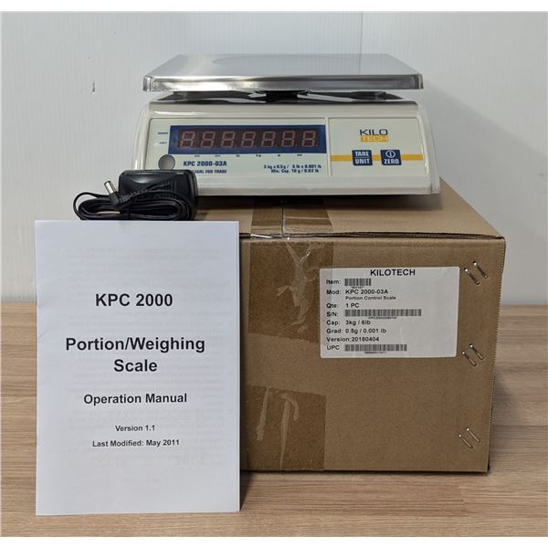 Kilotech KPC2000-03A Portion/Weighing Scale | 745/MR3-2