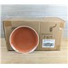 Image 1 : Canyon Ridge 8" Orange Plates, Arcoroc FJ625 - Lot of 24 | R-9