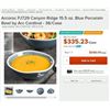 Image 13 : Canyon Ridge 6" Blue Bowls, 15.5oz, Arcoroc FJ729 - Lot of 66 (11 Boxes) | FtC