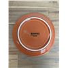 Image 4 : Canyon Ridge 6.5" Orange Plates, Arcoroc FJ626 - Lot of 36 | L7L-2