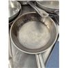 Image 5 : Assorted 10" Stainless Steel Frying Pans - Lot of 13pcs | JB18/L8FRack17