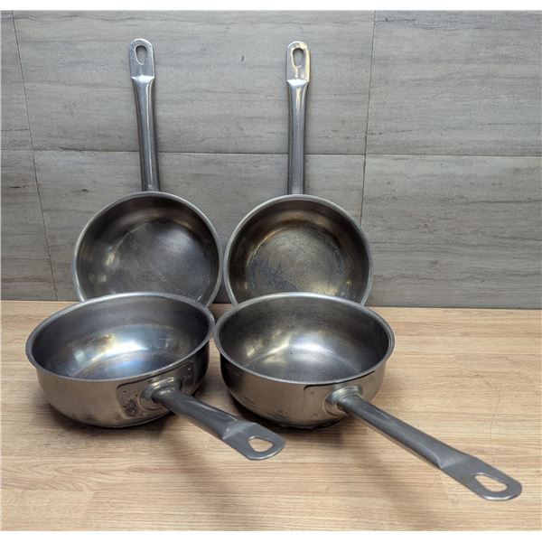 Paderno 1-3/4qt Saute Pans - Lot of 4 | JB19/L8FRack17