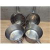 Image 2 : Vollrath Centurion 2-1/4qt Stainless Sauce Pans - Lot of 4 | JB20/L8FRack17